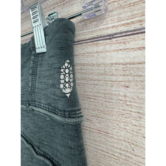 Free People Movement Rough Seam Heavy Weight Leggings Women's Small Green/Gray - Picture 7 of 10